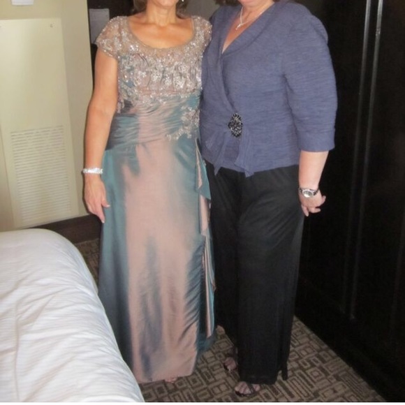 bronze colored mother of the bride dresses